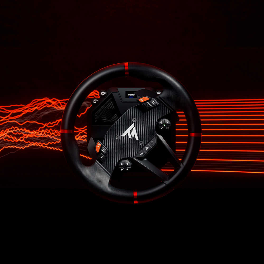 Thrustmaster T598, Direct Axial Drive Force Feedback Racing Wheel for PS5, PS4, PC - A WIDE-RANGING ECOSYSTEM