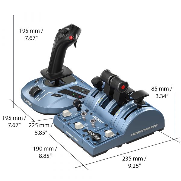 Thrustmaster TCA Airbus Edition セット-