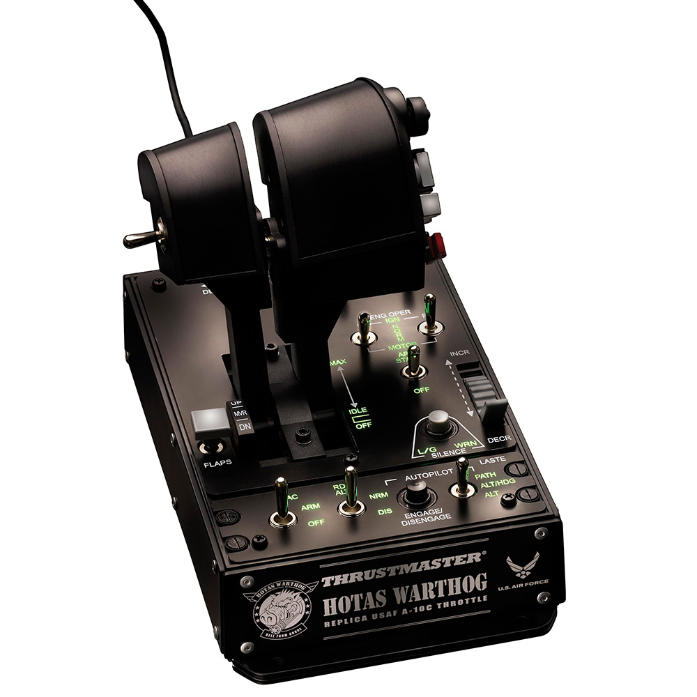 PC用ゲームコントローラー・コンバーター Thrustmaster HOTAS Warthog A-10 Amazon.com: Thrustmaster HOTAS Warthog Flight Stick