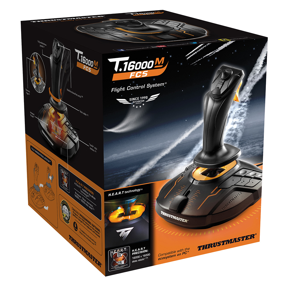 PC用ゲームコントローラー・コンバーター THRUSTMASTER T.16000M FCS FLIGHT PACK T.16000M FCS Joystick | Thrustmaster U.S eShop