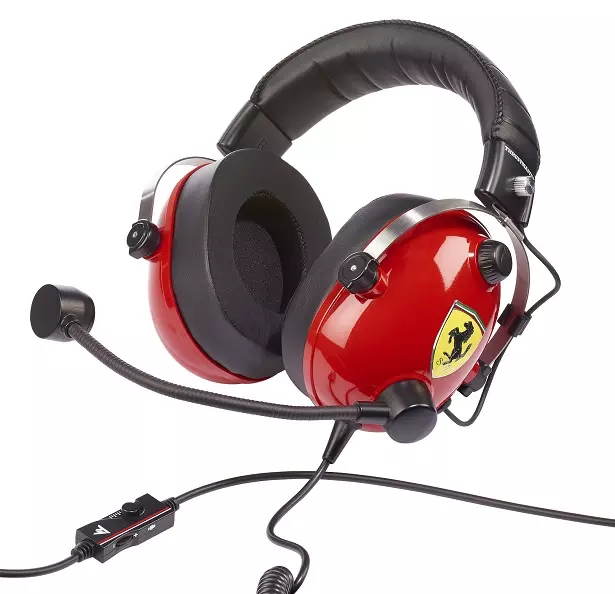 フェラーリ ヘッドホン T.Racing Scuderia Ferrari Edition headset