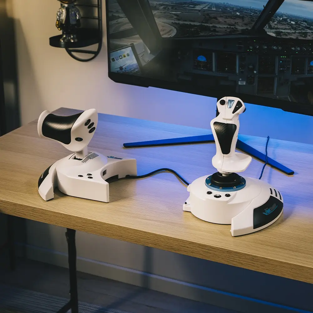 Thrustmaster HOTAS Magnetic フライトシミュレーター T.Flight Hotas 5 Microsoft Flight Simulator Edition