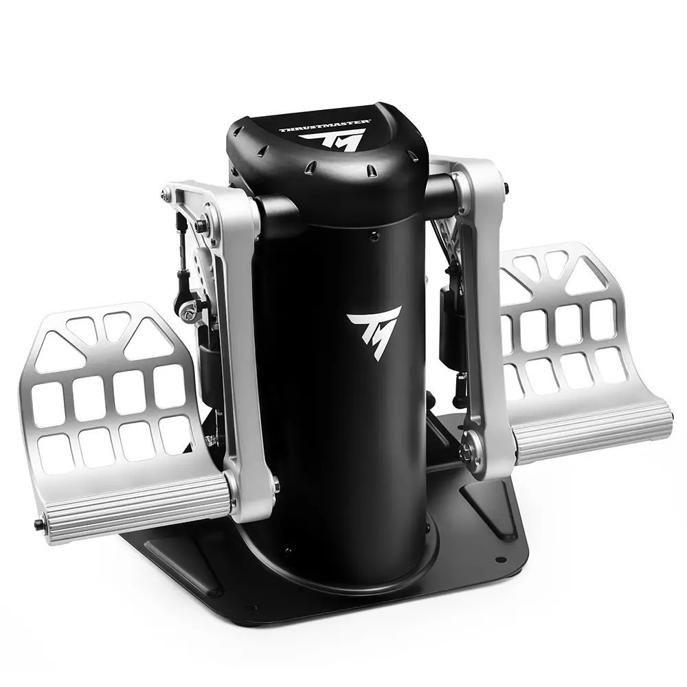 【美品】Thrustmaster TPR ペンデュラ―ラダー 高性能ラダーペダル THRUSTMASTER Thrustmaster TPR Rudder 高精度 ラダーペダル