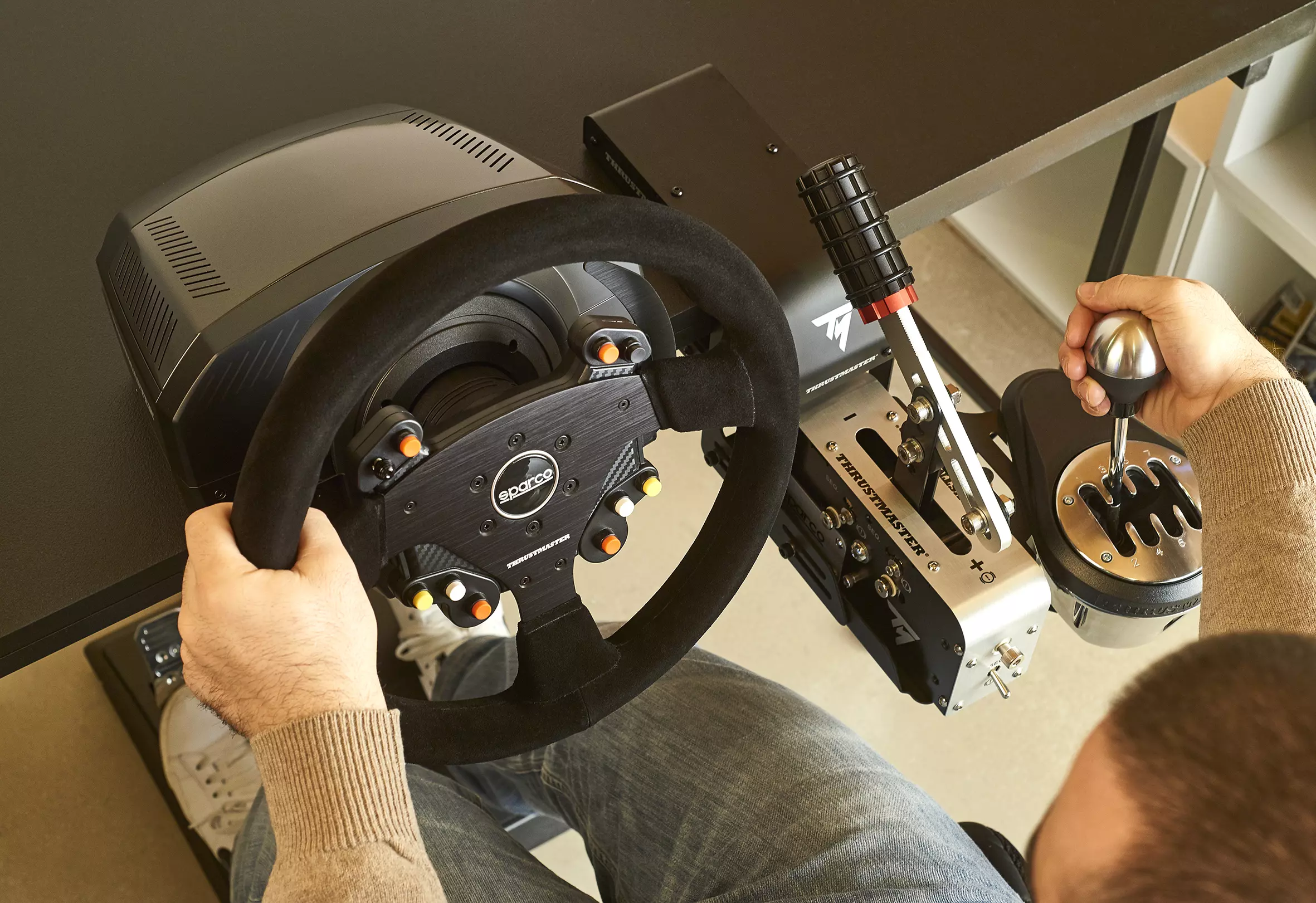 Thrustmaster TM レーシングクランプ 美品 TM Racing Clamp