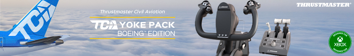 TCA Yoke pack Boeing - bannière