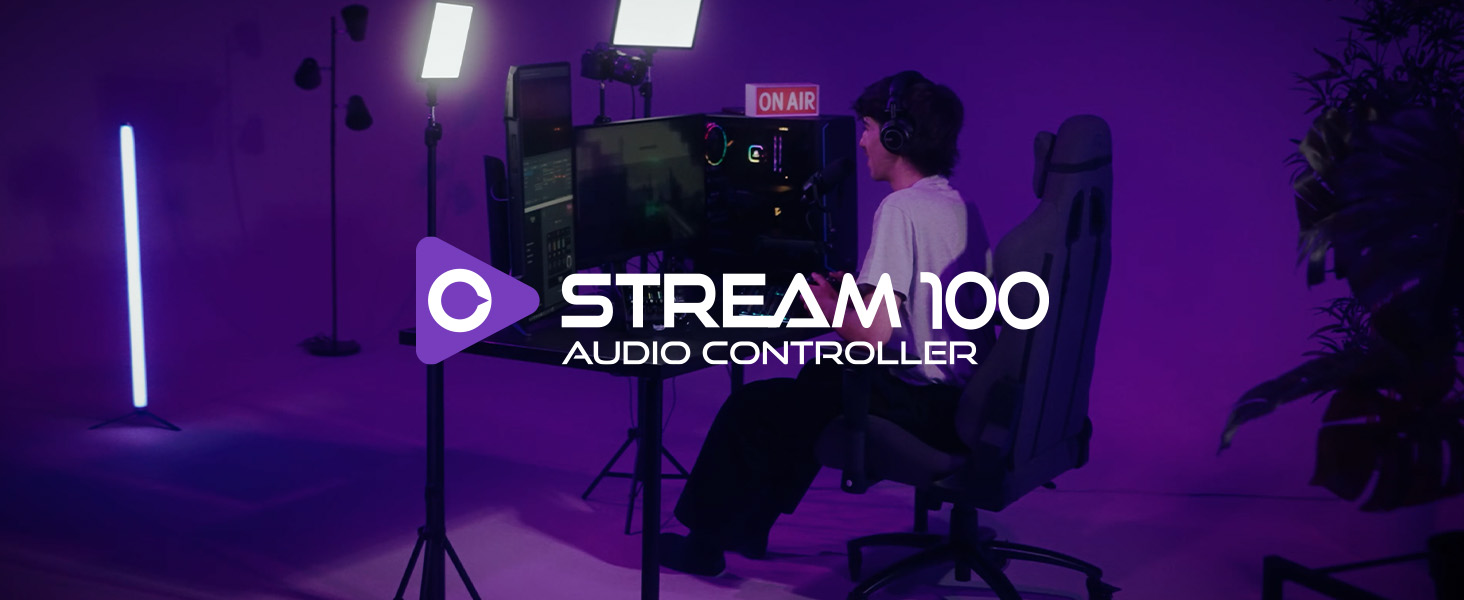 Stream 100 banner