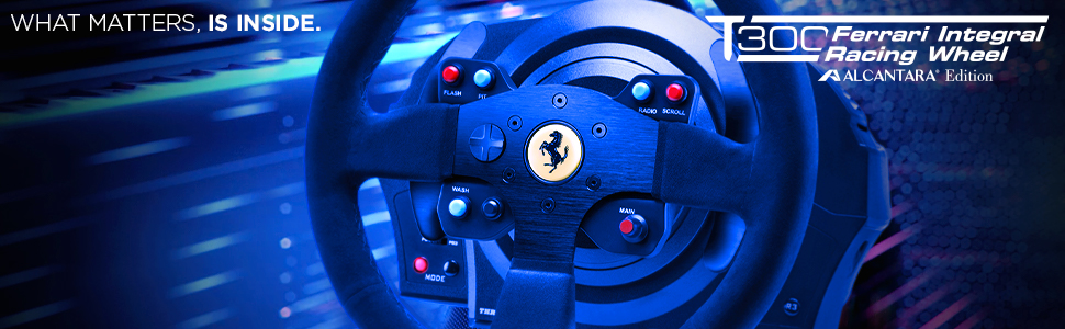 T300 Ferrari Integral Racing Wheel Alcantara Edition banner