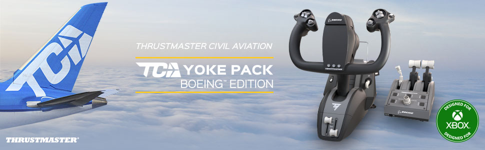 TCA Yoke pack Boeing - bannière